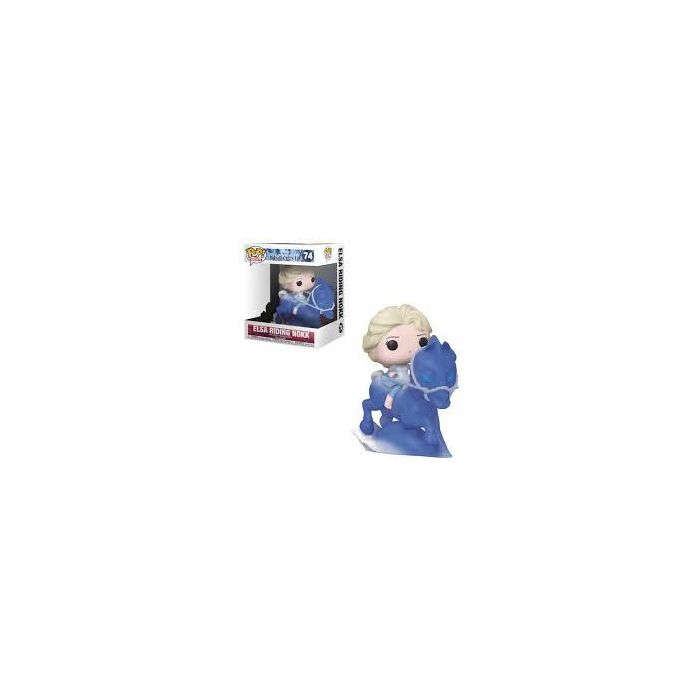 Funko Pop Disney Frozen 2 Elsa Montando Nokk - Figura de Vinilo de 16 cm con Caja Original 0 Funko Pop Disney Frozen 2 Elsa Montando Nokk - Figura de Vinilo de 16 cm con Caja Original 0