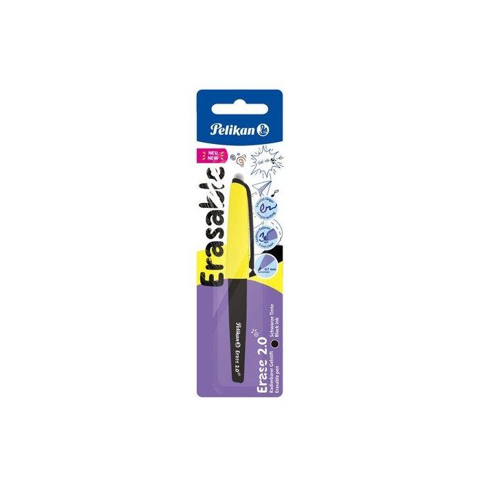 Boligrafo Pelikan Erase 2.0 Negro Blister De 1 (9584921)