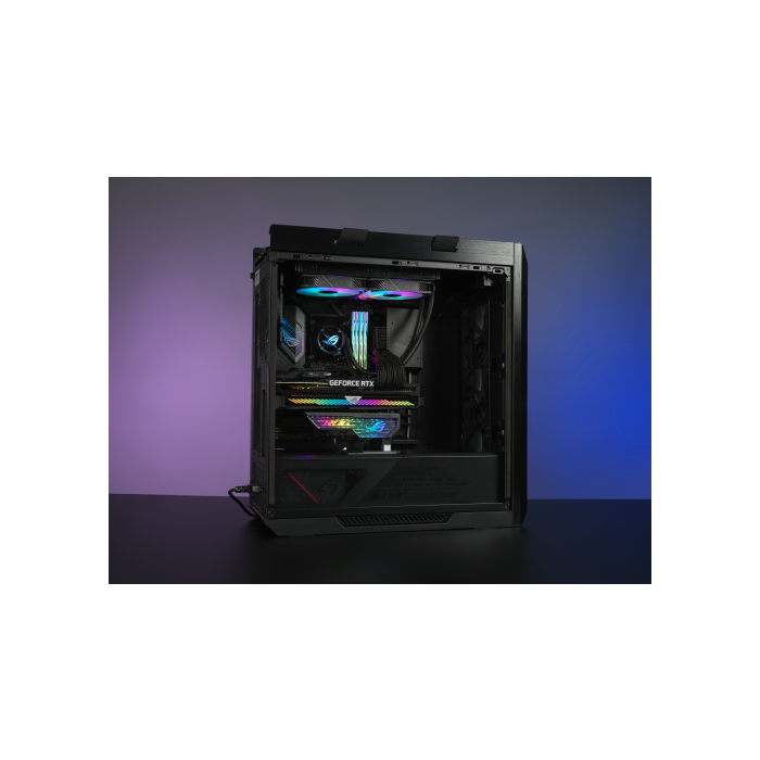 Asus Soporte Tarjeta Gráfica XH01/GRY/ARGB/VGA Holder Negro Gris para Cajas Asus 6