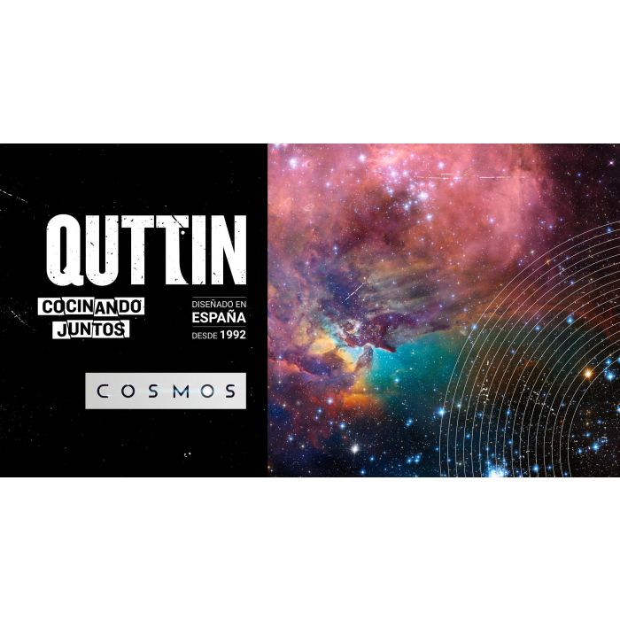 Sartén de aluminio fundido Cosmos Quttin 24 cm (6 Unidades) 3 Sartén de aluminio fundido Cosmos Quttin 24 cm (6 Unidades) 3