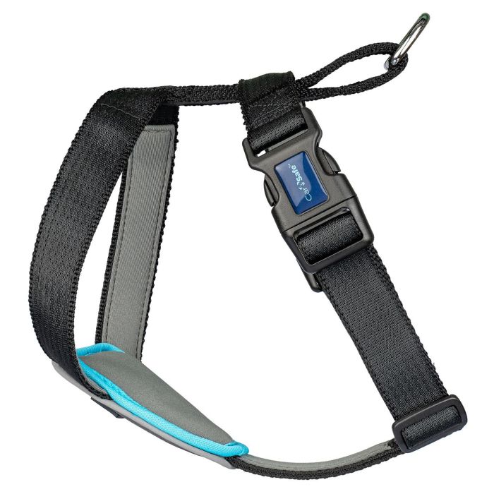 Company Of Animals Arnés de Viaje para Perro Carsafe Dog Travel Acolchado Reflectante Negro Talla L (Cuello 60cm, Cintura 72-90cm) 4
