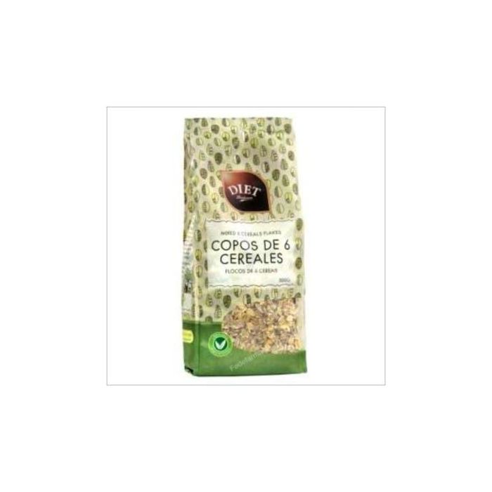 DIAT Copos de 6 Cereales, 500g