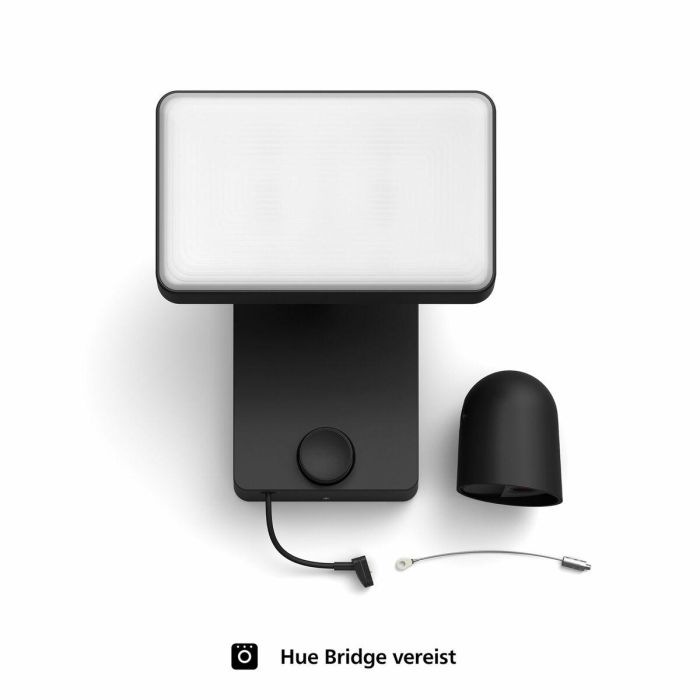 Cámara de vigilancia simulada Philips Hue Secure Flood Light 9