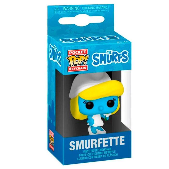 Llavero Pocket POP The Smurfs Smurfette 0 Llavero Pocket POP The Smurfs Smurfette 0
