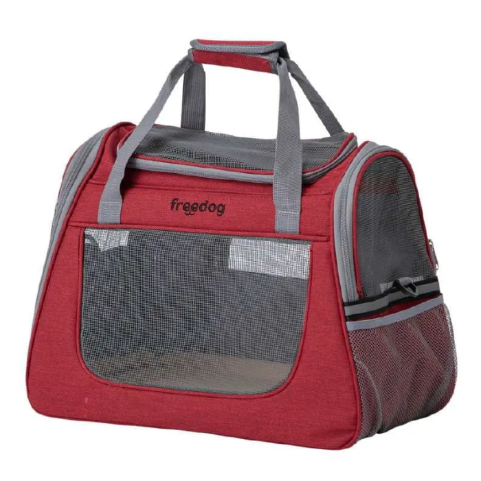 Freedog Transportín Lax Rojo 45x25x35 cm