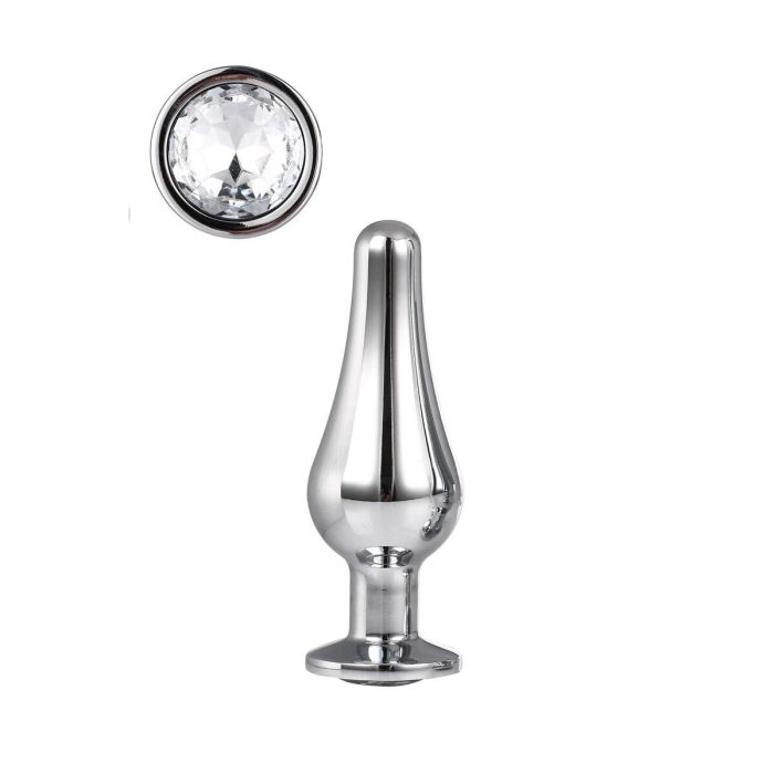 Plug Anal Dream Toys Gleaming Love Plateado Plug Anal Dream Toys Gleaming Love Plateado
