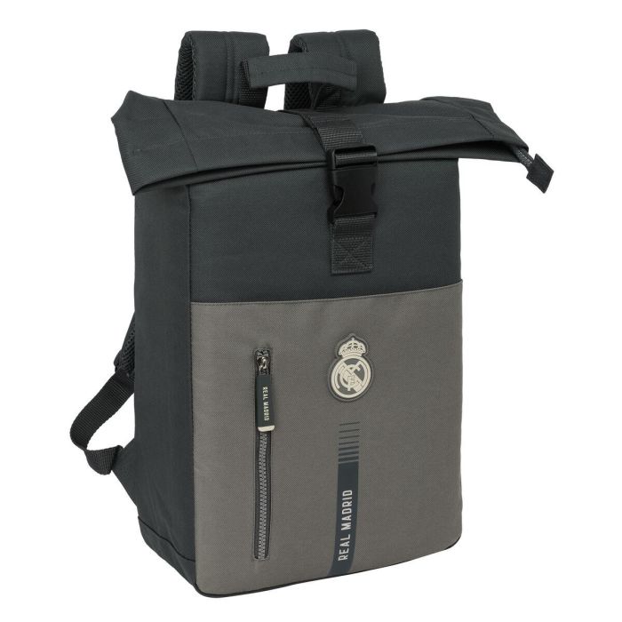 Mochila Escolar Real Madrid C.F. Gris 28 x 42 x 13 cm 0 Mochila Escolar Real Madrid C.F. Gris 28 x 42 x 13 cm 0