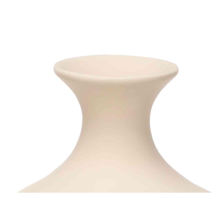 Jarron Ceramica Cuello Estrecho 39Cm Beige Giftdecor (2 Unidades) 3 Jarron Ceramica Cuello Estrecho 39Cm Beige Giftdecor (2 Unidades) 3