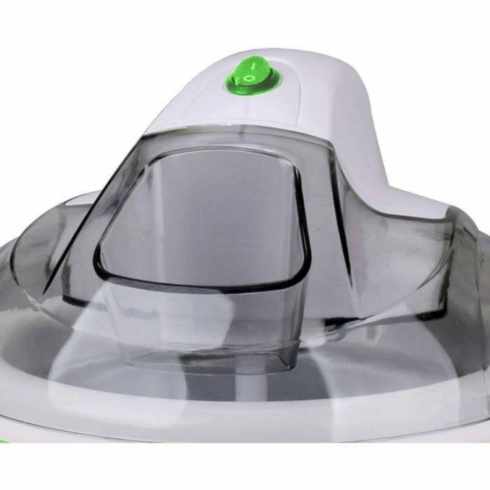 Little Balance 8234 Heladera Happy Sorbets 1,5 L con Depósito de Acero Inoxidable Extraíble, Compacta y Recetario, lista en 30 minutos 1