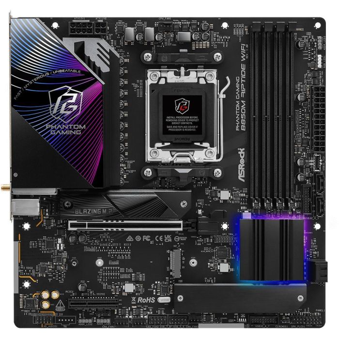 ASRock B850M Riptide WiFi AM5 mATX HDMI/DP DDR5 1 ASRock B850M Riptide WiFi AM5 mATX HDMI/DP DDR5 1