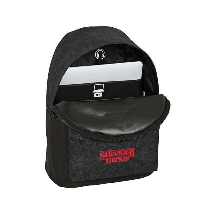 Mochila Safta Portatil 14,1-' Stranger Things 410x310x160 mm 7 Mochila Safta Portatil 14,1-' Stranger Things 410x310x160 mm 7