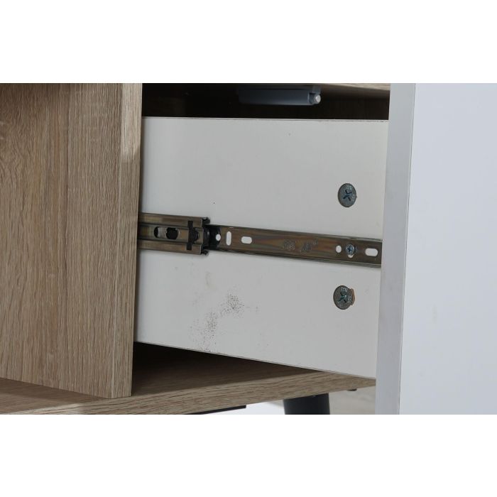 DKD Home Decor Mueble Tv Urban Blanco Natural 160 x 40 x 50 cm 5 DKD Home Decor Mueble Tv Urban Blanco Natural 160 x 40 x 50 cm 5