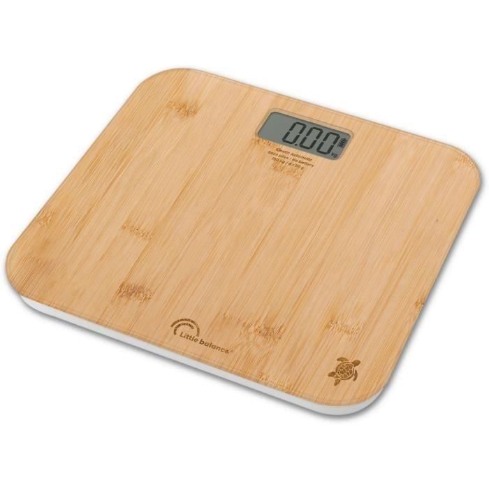 Báscula de baño - LITTLE BALANCE - Automática Kinetic - Bambú 5 Báscula de baño - LITTLE BALANCE - Automática Kinetic - Bambú 5