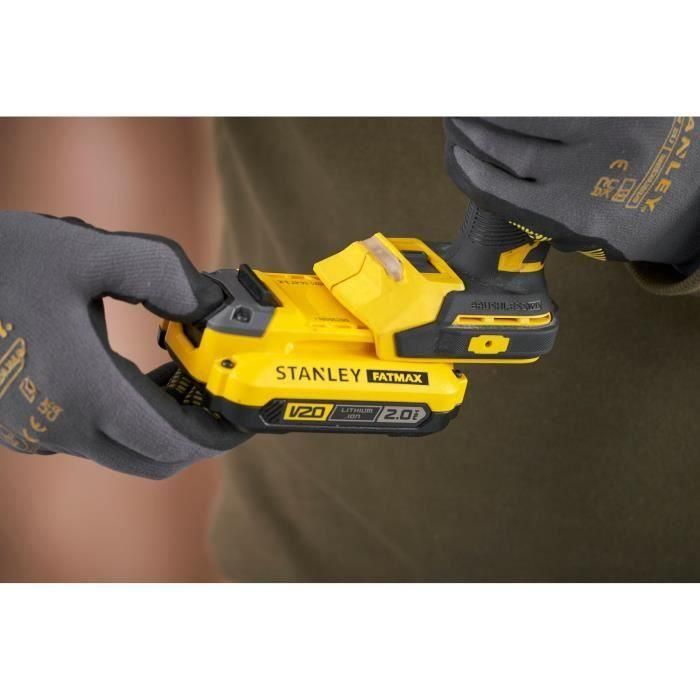Atornillador de impacto - STANLEY - SFMCF830D2K-QW - 203 Nm - 18 V - 2 baterías de 2 Ah 3 Atornillador de impacto - STANLEY - SFMCF830D2K-QW - 203 Nm - 18 V - 2 baterías de 2 Ah 3