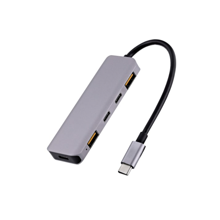 TNB Hub USB-C 5 en 1 - aluminium
