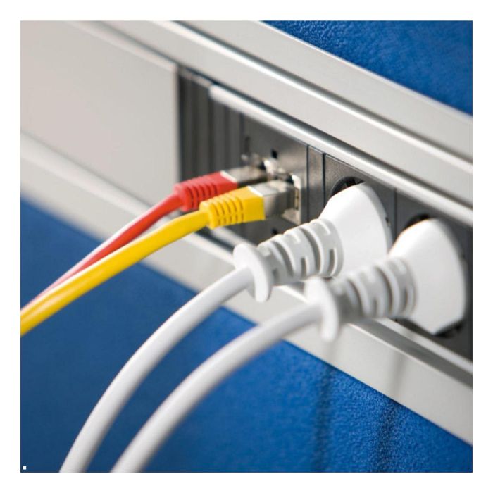 Bachmann 906.18819 - Regleta de Sobremesa Interior, 4 Tomas Schuko (Tipo F) sin Cable, 16A, 250V, Negro, IP20 Bachmann 906.18819 - Regleta de Sobremesa Interior, 4 Tomas Schuko (Tipo F) sin Cable, 16A, 250V, Negro, IP20