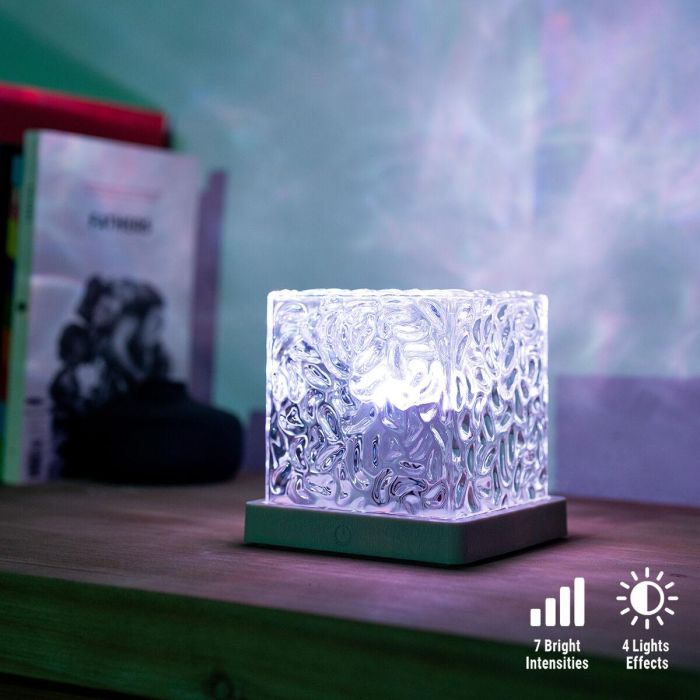 Proyector LED de Auroras Boreales Recargable Boralamp InnovaGoods 4 Proyector LED de Auroras Boreales Recargable Boralamp InnovaGoods 4