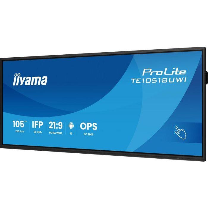 iiyama TE10518UWI-B1AG Pizarra Digital PROLITE 108" 5K Ultra HD Táctil LED Wifi Android 24/7 Negro 5