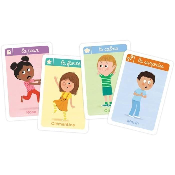 Juego de cartas de emociones NATHAN 1 Juego de cartas de emociones NATHAN 1