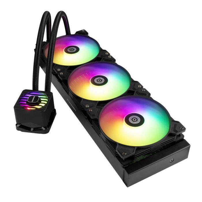 Enermax ELC-LMF420T-ARGB Kit de Refrigeración Líquida CPU Liqmaxflo 420mm ARGB con Ventilador VRM para Intel LGA 1700/AM5, 420W TDP 1 Enermax ELC-LMF420T-ARGB Kit de Refrigeración Líquida CPU Liqmaxflo 420mm ARGB con Ventilador VRM para Intel LGA 1700/AM5, 420W TDP 1