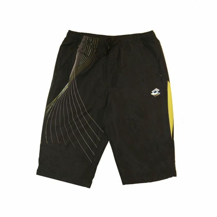 Pantalones Cortos Deportivos para Hombre Lotto Mid Fluid Gris 0 Pantalones Cortos Deportivos para Hombre Lotto Mid Fluid Gris 0