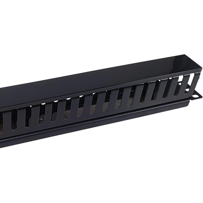 Equip 19" Kabelmanagement Panel Ausstattung schwarz 3 Equip 19" Kabelmanagement Panel Ausstattung schwarz 3