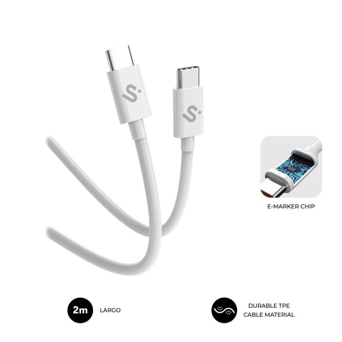 Cable HDMI Subblim SUBCAB-C10011 Blanco 2 m 11 Cable HDMI Subblim SUBCAB-C10011 Blanco 2 m 11