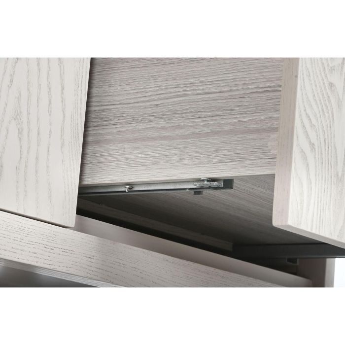 Armario Home ESPRIT Gris claro Metal Madera MDF 5