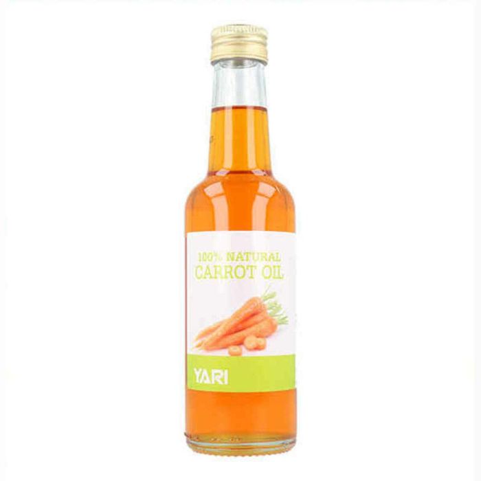 YARI Aceite de Zanahoria 100% Natural 250ml - Hidrata y Proporciona Bronceado