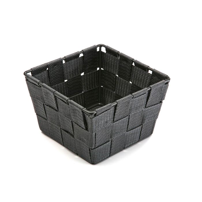 Cesta Pequeña Gris Versa 14X9CM Cesta Pequeña Gris Versa 14X9CM