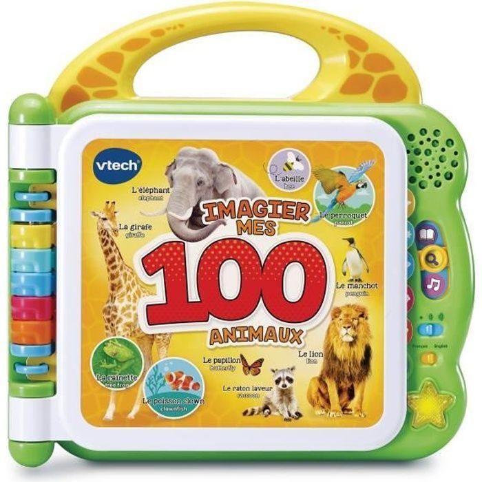 VTech 609545 Mis imágenes bilingües de animales juguete educativo para niños de 2 a 5 años 0 VTech 609545 Mis imágenes bilingües de animales juguete educativo para niños de 2 a 5 años 0