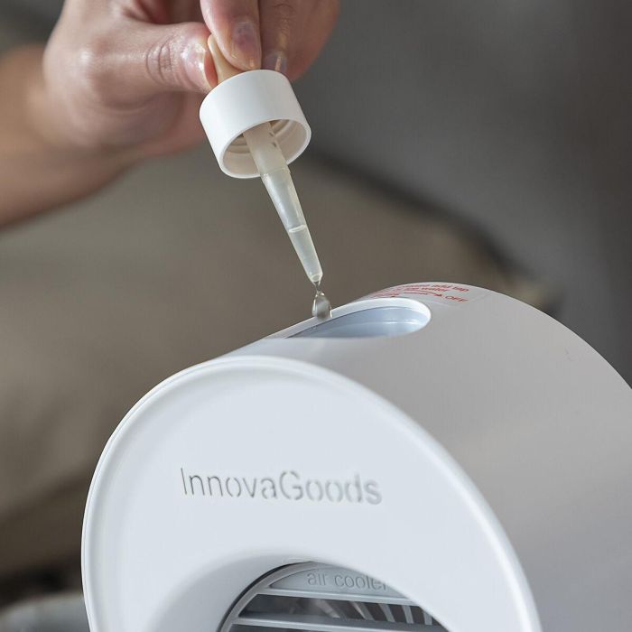 Mini Climatizador Humidificador por Ultrasonidos con LED Koolizer InnovaGoods 8 Mini Climatizador Humidificador por Ultrasonidos con LED Koolizer InnovaGoods 8