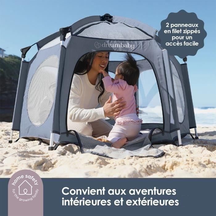 Parque de Aventuras Pop-Up - DREAMBABY - Tela con bolsa de transporte - Lonas anti-UV (uso exterior) - Ø 1,3 m - H1 m 3 Parque de Aventuras Pop-Up - DREAMBABY - Tela con bolsa de transporte - Lonas anti-UV (uso exterior) - Ø 1,3 m - H1 m 3