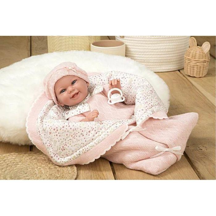 Muñeca elegance babyto rosa c/manta (muñeco de peso) 35 cm 1 Muñeca elegance babyto rosa c/manta (muñeco de peso) 35 cm 1