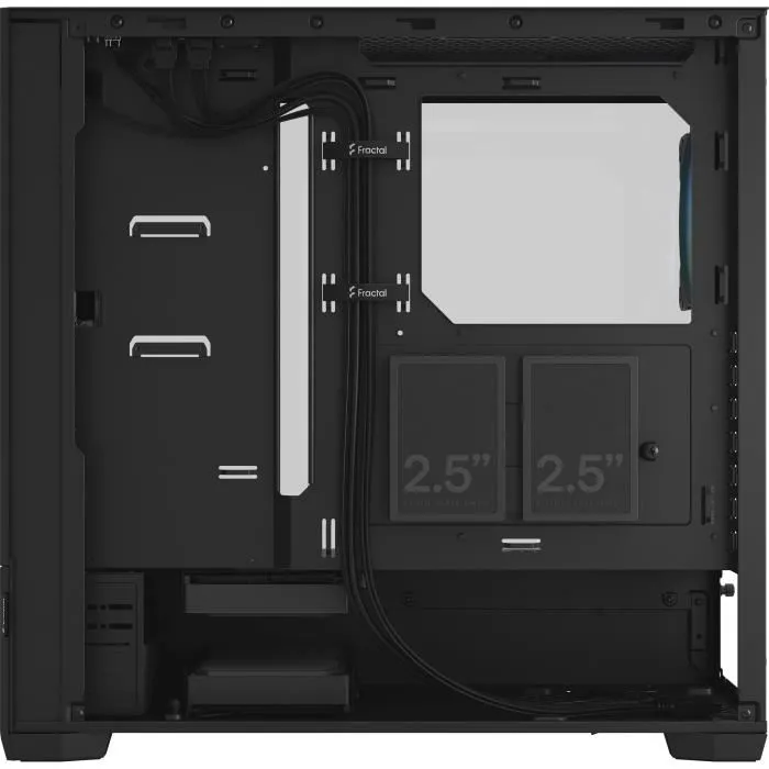 Fractal Design Caja PC Pop Air RGB Black TG Negro FD-C-POR1A-06 con Tapa Lateral de Cristal Templado 3