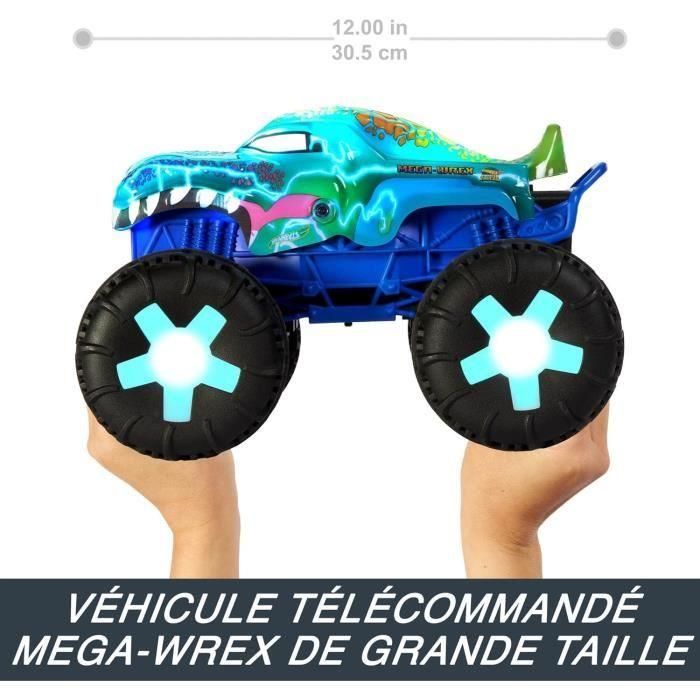 Hot Wheels Monster Trucks-Mega-Wrex-Vehículo de control remoto a escala 1/15 JBD90 3 Hot Wheels Monster Trucks-Mega-Wrex-Vehículo de control remoto a escala 1/15 JBD90 3