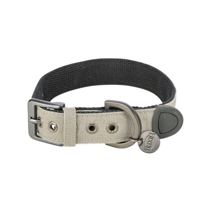 Collar para Perro Trixie CityStyle Gris claro S/M 30-37 cm 0 Collar para Perro Trixie CityStyle Gris claro S/M 30-37 cm 0