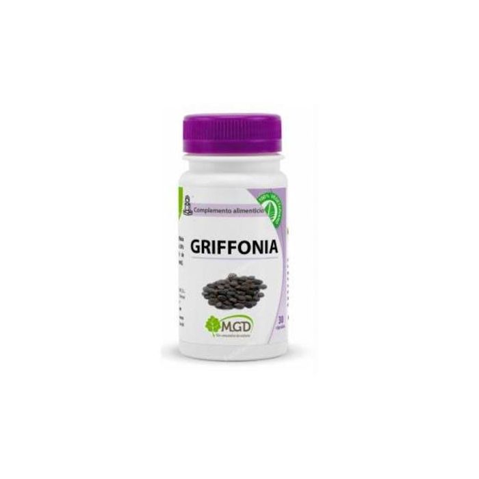 MGD 30Vcap. Griffonia simplicifolia 99 mg 5-HTP 30 Cápsulas Vegetarianas Extracto de Semilla