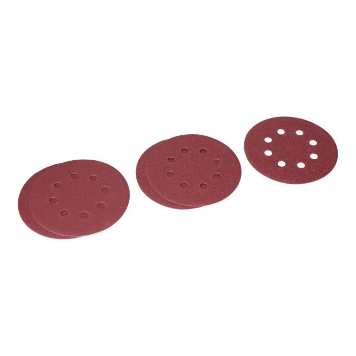 Koma Tools Juego de 5 Lijas para Lijadora Excéntrica Ø125 mm, P60, P80, P120, Madera, Ref. 08780 1 Koma Tools Juego de 5 Lijas para Lijadora Excéntrica Ø125 mm, P60, P80, P120, Madera, Ref. 08780 1
