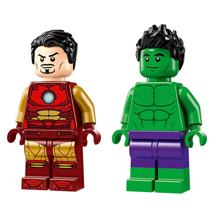 Iron Man Con Moto Y Hulk Lego Marvel 76287 Lego 3