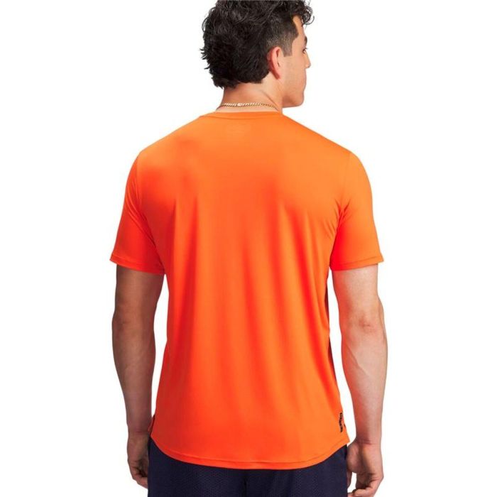 Camiseta Deportiva de Manga Corta Under Armour Vanish Energy Ss Naranja 15-16 Años 3