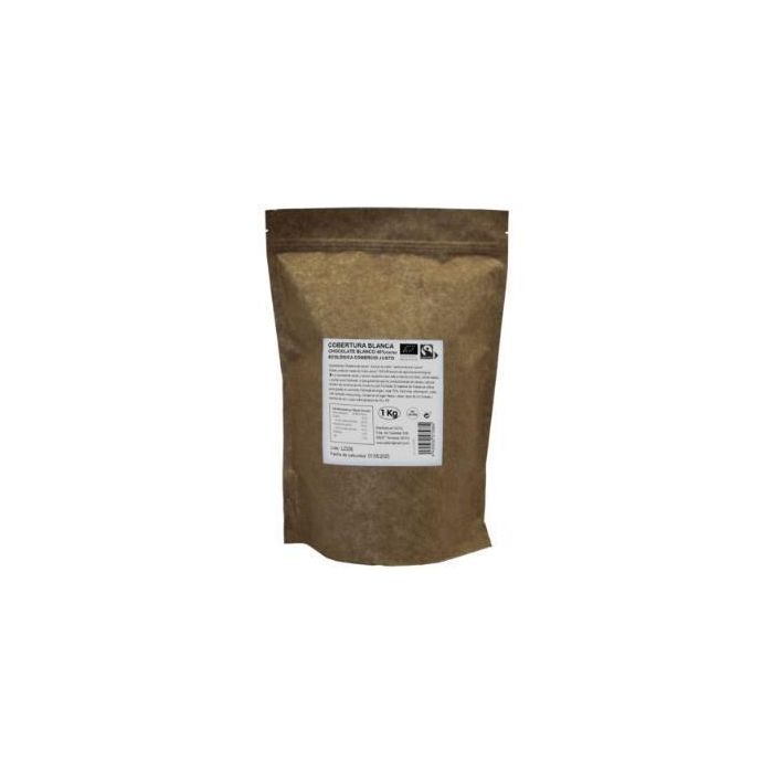 Cobertura De Chocolate Blanco 40% 1Kg Bio