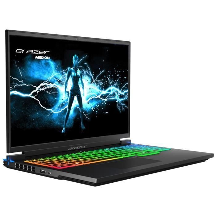 PC Laptop Gamer Medion Erazer Major X10 | 16 QHD+ 165Hz - Intel Arc A730M - Intel Core i7-12700H - RAM 16GB - 1TO SSD - Win 11 - 1