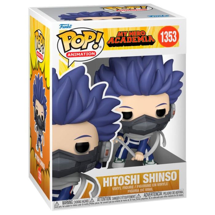 Funko Pop My Hero Academia Hitoshi Shinso - Figura de Vinilo de 9cm 0 Funko Pop My Hero Academia Hitoshi Shinso - Figura de Vinilo de 9cm 0
