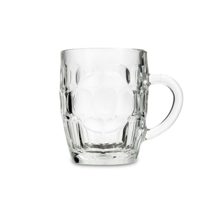Luminarc Jarra de Cerveza Britania de Vidrio Transparente de 29 cL, Apta para Lavavajillas