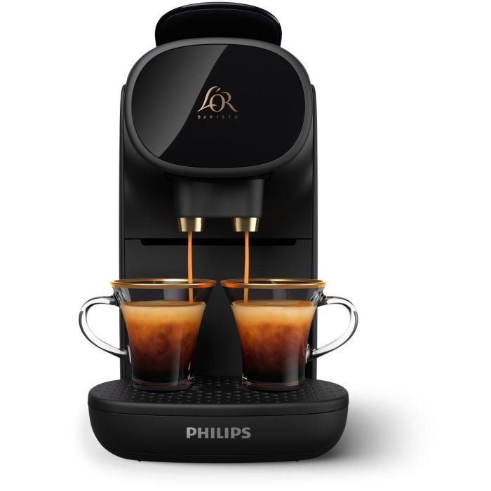 Philips LM9012/65 Cafetera L'Or Barista Sublime Doble Cápsula Negra + 50 Cápsulas Incluidas 1 Philips LM9012/65 Cafetera L'Or Barista Sublime Doble Cápsula Negra + 50 Cápsulas Incluidas 1