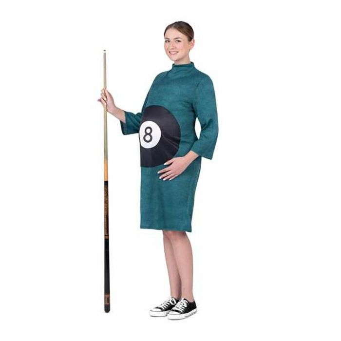 Disfraz adulto bola 8 talla unica (vestido) Disfraz adulto bola 8 talla unica (vestido)