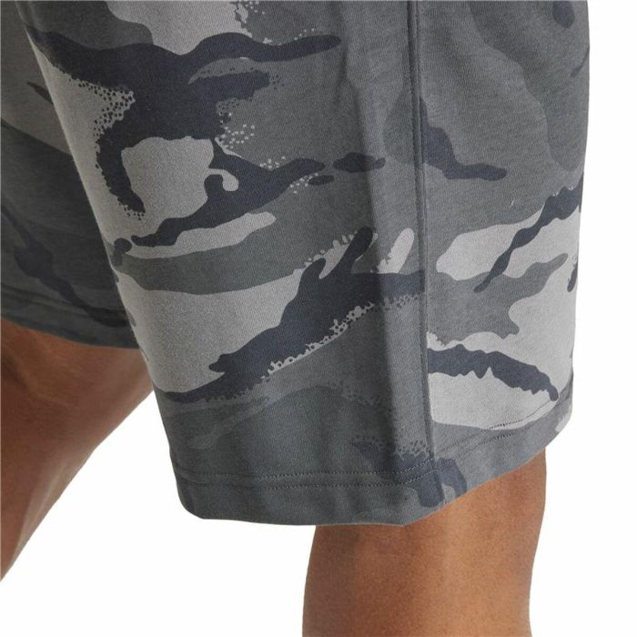 Pantalón Corto Deportivo Adidas Camo Gris 2