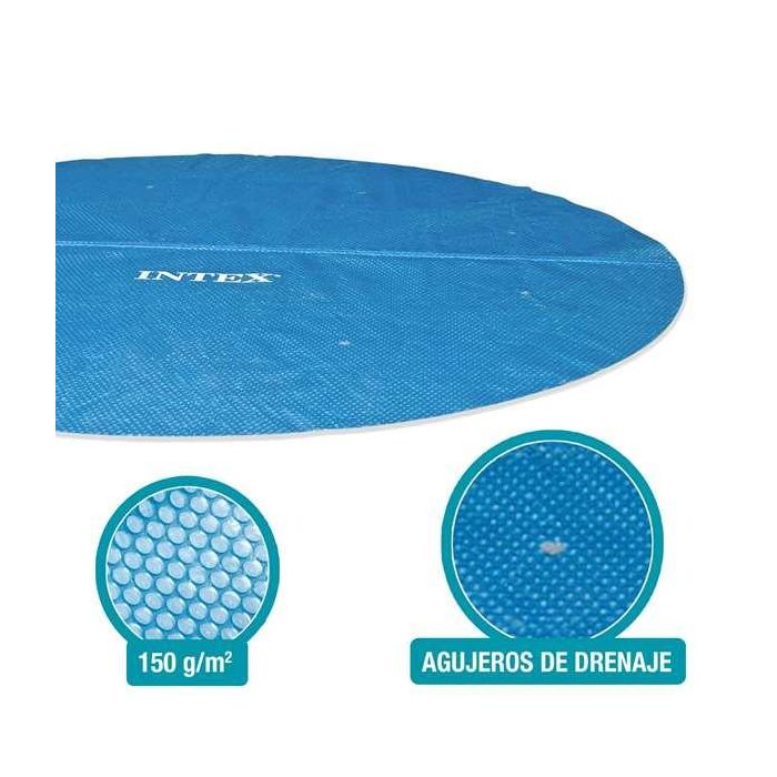 Cubrepiscinas Intex 28014 Redondo Solar Ø 488 cm 9 Cubrepiscinas Intex 28014 Redondo Solar Ø 488 cm 9