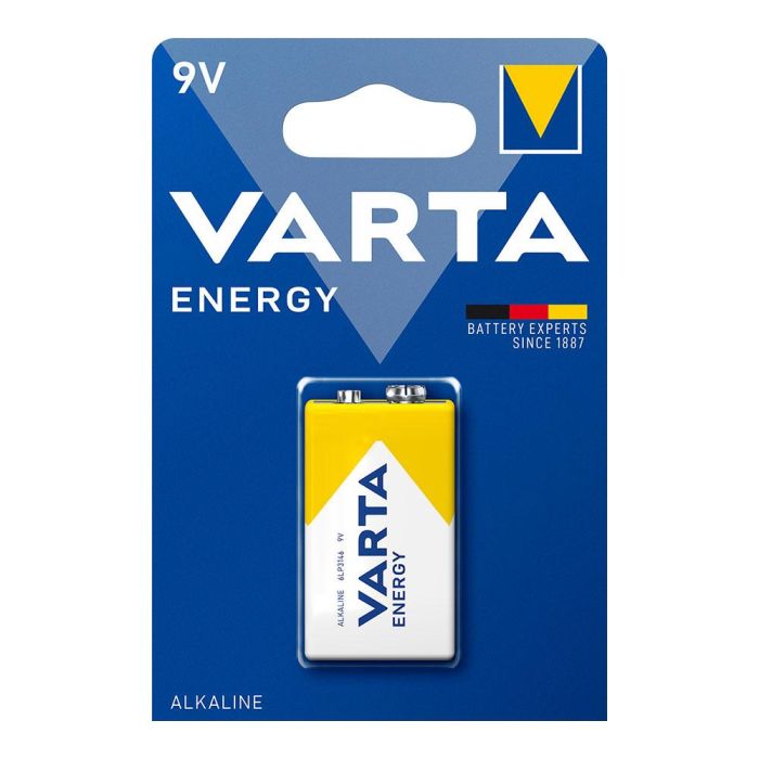 Pila alkalina energy 6lr61- 9 v (blister 1 unid.) 26,5 x 17,5 x 48,5 mm Pila alkalina energy 6lr61- 9 v (blister 1 unid.) 26,5 x 17,5 x 48,5 mm